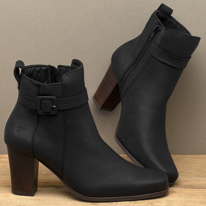 Laranja_Lima_Shoes_Sapatos_Femininos__-Bota---Cano-Curto-Salto-de-7-cm-em-Couro-Preto---Codigo---152030_3