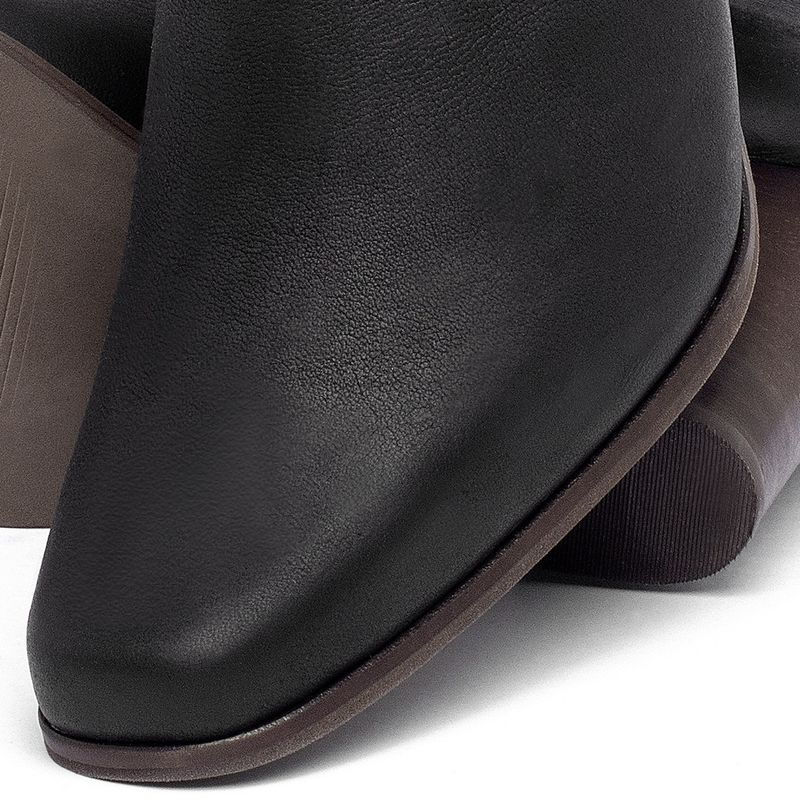 Laranja_Lima_Shoes_Sapatos_Femininos__-Bota---Cano-Curto-Salto-de-7-cm-em-Couro-Preto---Codigo---152030_7