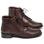Laranja_Lima_Shoes_Sapatos_Femininos__-Bota---Cano-Curto-Salto-de-3-cm-em-Couro-Cafe---Codigo---152004_1