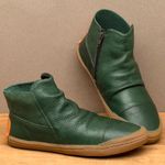 Laranja_Lima_Shoes_Sapatos_Femininos__-Tenis---Cano-Alto-em-Couro-Verde---Codigo---141189_3