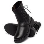 Laranja_Lima_Shoes_Sapatos_Femininos__-Bota---Cano-Medio-Salto-de-2-cm-em-Couro-Preto---Codigo---156095_2