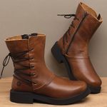 Laranja_Lima_Shoes_Sapatos_Femininos__-Bota---Cano-Medio-Salto-de-2-cm-em-Couro-Marrom---Codigo---156095_3