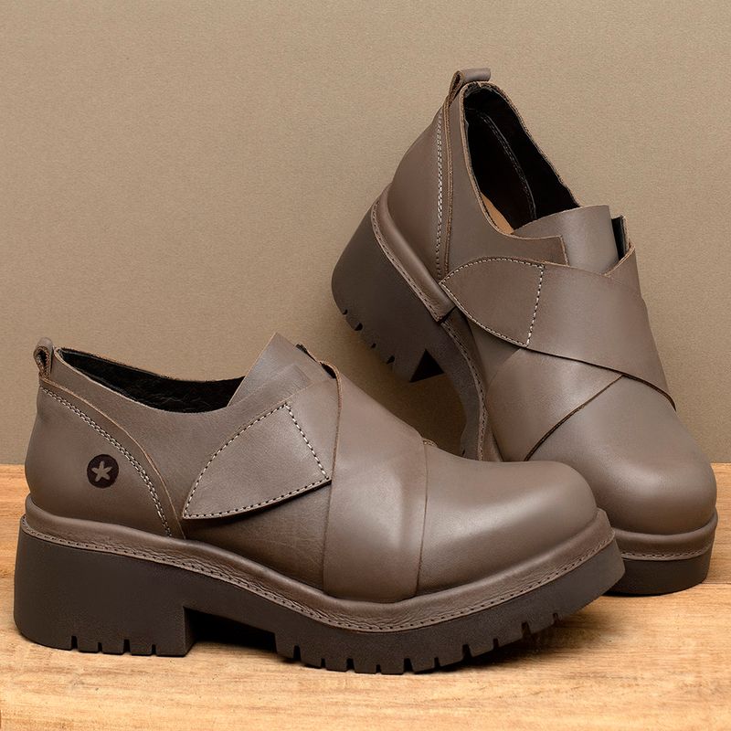 Laranja_Lima_Shoes_Sapatos_Femininos__-Bota---Cano-Curto-Salto-de-4-cm-em-Couro-Cinza---Codigo---153090_3