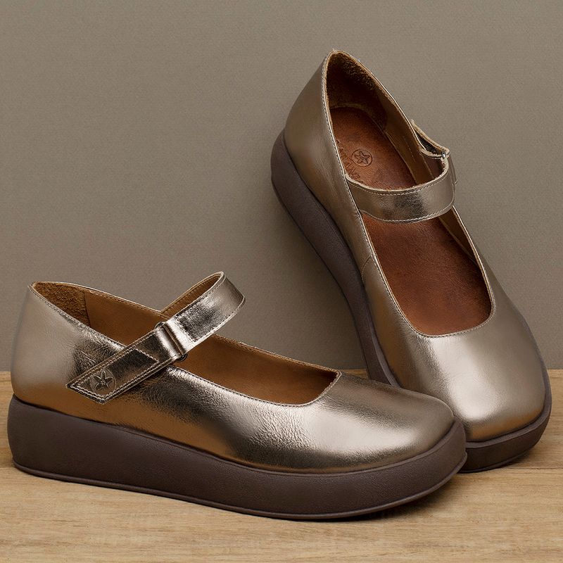 Laranja_Lima_Shoes_Sapatos_Femininos__-Sapatilha---Bico-Quadrado-Salto-de-4-cm-em-Couro-Metalizado---Codigo---3975_3