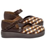 Laranja_Lima_Shoes_Sapatos_Femininos__-Sandalia---Boho-Salto-de-4-cm-em-Couro-Cafe---Codigo---3985_1