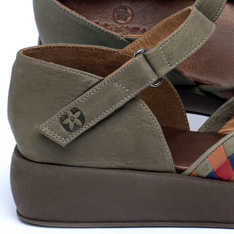 Laranja_Lima_Shoes_Sapatos_Femininos__-Sandalia---Boho-Salto-de-4-cm-em-Couro-Musgo---Codigo---3985_5