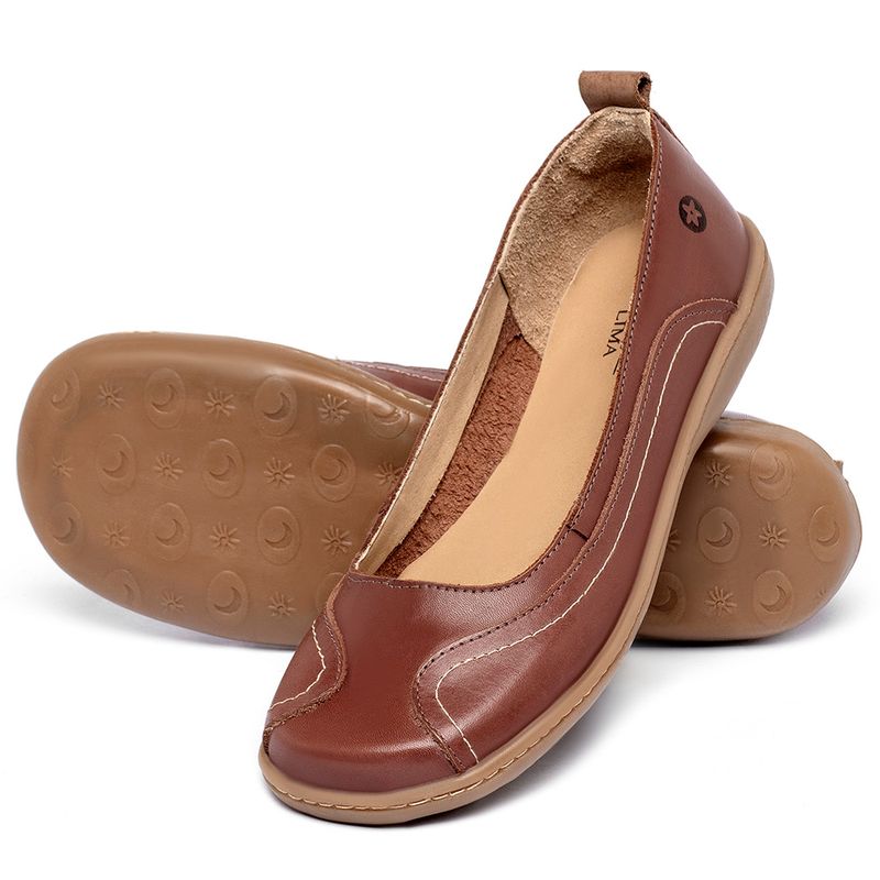 Laranja_Lima_Shoes_Sapatos_Femininos__-Sapatilha---Bico-Quadrado-em-Couro-Terracota---Codigo---9668_2