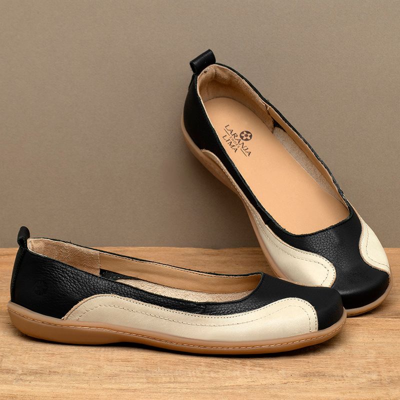 Laranja_Lima_Shoes_Sapatos_Femininos__-Sapatilha---Bico-Quadrado-em-Couro-Bicolor---Codigo---9668_3