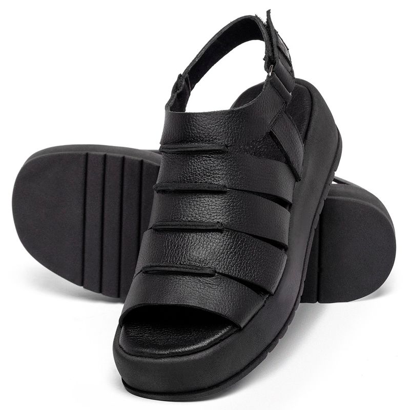 Laranja_Lima_Shoes_Sapatos_Femininos__-Sandalia---Boho-Salto-de-4-cm-em-Couro-Preto---Codigo---153086_2