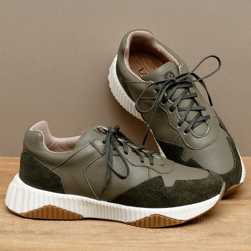 Laranja_Lima_Shoes_Sapatos_Femininos__-Tenis---Cano-Baixo-em-Couro-Musgo---Codigo---156013_3