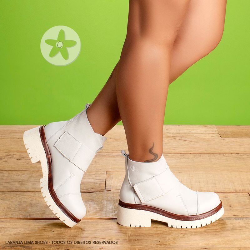 Laranja_Lima_Shoes_Sapatos_Femininos__-Bota---Cano-Curto-Salto-de-4-cm-em-Couro-Off-White---Codigo---153026_9