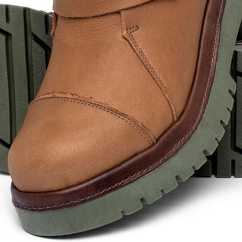 Laranja_Lima_Shoes_Sapatos_Femininos__-Bota---Cano-Curto-Salto-de-4-cm-em-Couro-Laranja---Codigo---153026_7