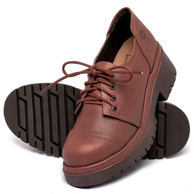 Laranja_Lima_Shoes_Sapatos_Femininos__-Bota---Cano-Curto-Salto-de-4-cm-em-Couro-Terracota---Codigo---153089_2