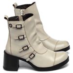 Laranja_Lima_Shoes_Sapatos_Femininos__-Bota---Cano-Curto-Salto-de-5-cm-em-Couro-Off-White---Codigo---156109_1