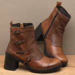 Laranja_Lima_Shoes_Sapatos_Femininos__-Bota---Cano-Curto-Salto-de-5-cm-em-Couro-Marrom---Codigo---156109_3