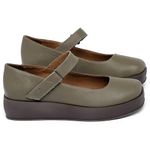Laranja_Lima_Shoes_Sapatos_Femininos__-Sapatilha---Bico-Quadrado-Salto-de-4-cm-em-Couro-Musgo---Codigo---3975_1