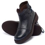 Laranja_Lima_Shoes_Sapatos_Femininos__-Bota---Cano-Curto-Salto-de-2-cm-em-Couro-Marinho---Codigo---156092_2