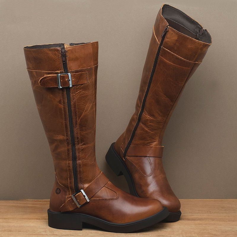 Laranja_Lima_Shoes_Sapatos_Femininos__-Bota---Cano-Longo-Salto-de-2-cm-em-Couro-Marrom---Codigo---156111_4