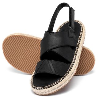 Papete em Couro Preto - Codigo - 9636