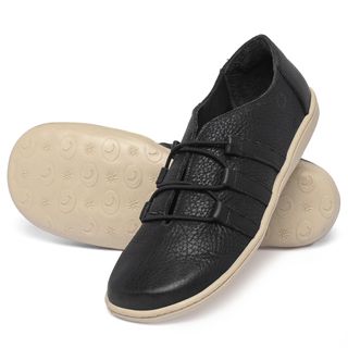 Tênis   Cano Baixo em Couro Preto - Codigo - 9677