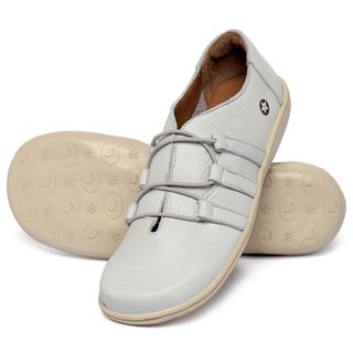 Tênis   Cano Baixo em Couro Off-White - Codigo - 9677