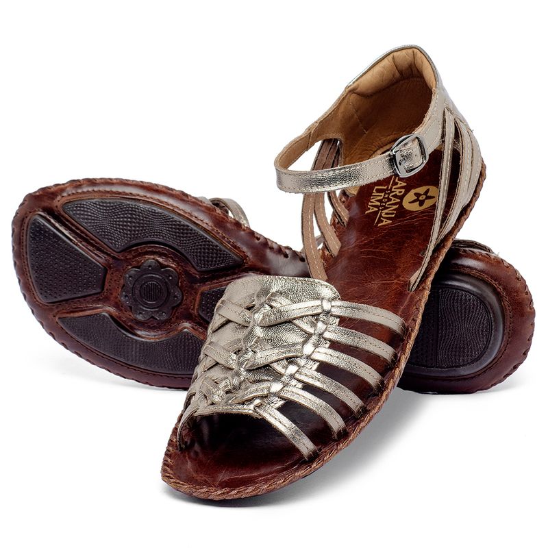 Laranja_Lima_Shoes_Sapatos_Femininos__-Sandalia-Rasteira---Flat-em-Couro-Metalizado---Codigo---136120_2