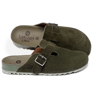 Papete em Couro Musgo - Codigo - 156112