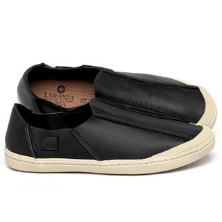 Tênis   Cano Baixo em Couro Preto - Codigo - 156081