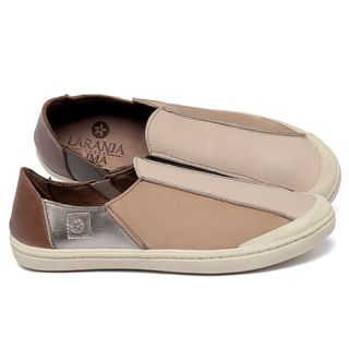 Tênis   Cano Baixo em Couro Colorido - Codigo - 156081