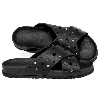 Papete em Couro Preto - Codigo - 156041