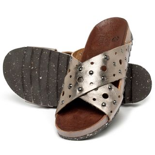 Papete em Couro Metalizado - Codigo - 156041