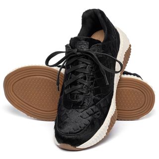 Tênis   Cano Baixo em Couro Animal Print - Codigo - 156014