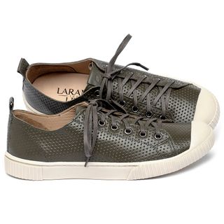 Tênis   Cano Baixo em Couro Musgo - Codigo - 148071