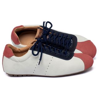 Tênis   Cano Baixo em Couro Colorido - Codigo - 162001