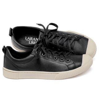 Tênis   Cano Baixo em Couro Preto - Codigo - 148104