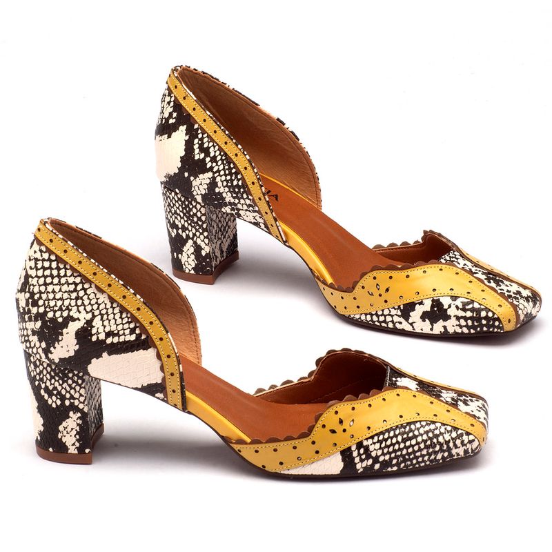 Laranja_Lima_Shoes_Sapatos_Femininos_Scarpin_Bico_Quadrado_Salto_de_6_cm_em_Partes_em_Couro_e_Partes_em_Sintetico_Amarelo_-_Codigo_-_3443_1