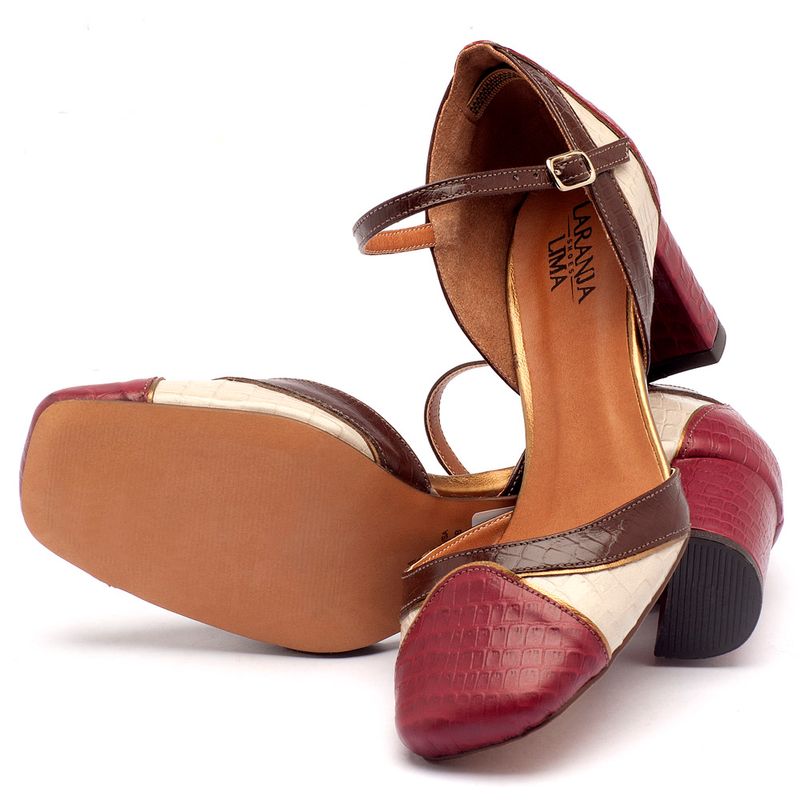 Laranja_Lima_Shoes_Sapatos_Femininos_Scarpin_Salto_Medio_de_6_cm_em_Couro_Multicolor_-_Codigo_-_3478_2