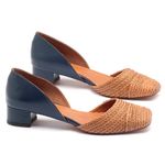 Laranja_Lima_Shoes_Sapatos_Femininos_Scarpin_Salto_Baixo_de_3_cm_em_Material_Misto_Marinho_-_Codigo_-_3480_1