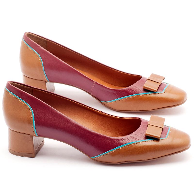 Laranja_Lima_Shoes_Sapatos_Femininos_Scarpin_Salto_Medio_de_4_cm_em_Couro_Bicolor_-_Codigo_-_3512_1
