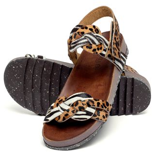 Papete em Couro Animal Print - Codigo - 156045