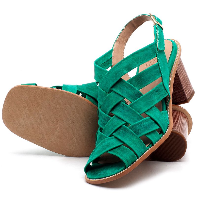 Laranja_Lima_Shoes_Sapatos_Femininos_Sandalia_Laranja_Lima_Shoes_Classic_Salto_de_6_cm_em_Couro_Verde_-_Codigo_-_3544_2