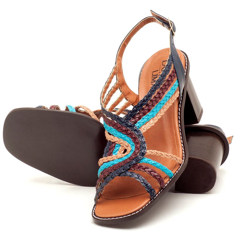 Laranja_Lima_Shoes_Sapatos_Femininos_Sandalia_Laranja_Lima_Shoes_Classic_Salto_de_6_cm_em_Partes_em_Couro_e_Partes_em_Sintetico_Multicolor_-_Codigo_-_3547_2