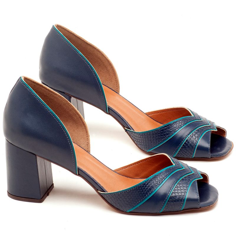Laranja_Lima_Shoes_Sapatos_Femininos_Sandalia_Laranja_Lima_Shoes_Classic_em_Couro_Marinho_-_Codigo_-_3590_1