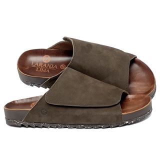 Papete em Couro Musgo - Codigo - 156042