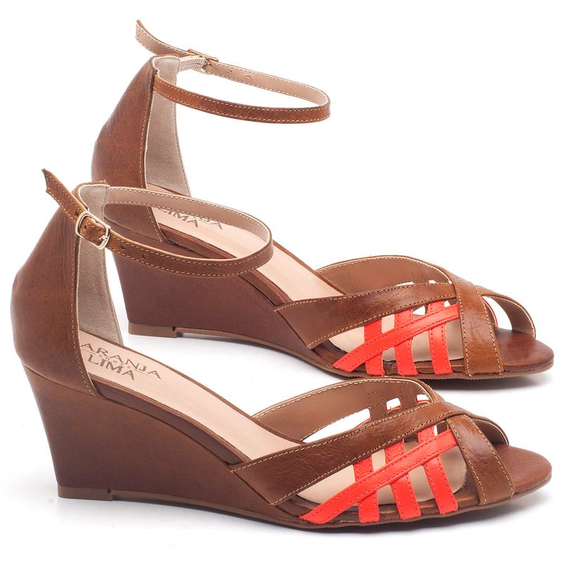Laranja_Lima_Shoes_Sapatos_Femininos_Sandalia_Laranja_Lima_Shoes_Classic_Salto_de_6_cm_em_Couro_Bicolor_-_Codigo_-_3643_1