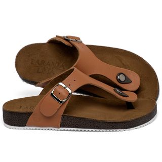 Papete em Couro Laranja - Codigo - 148033