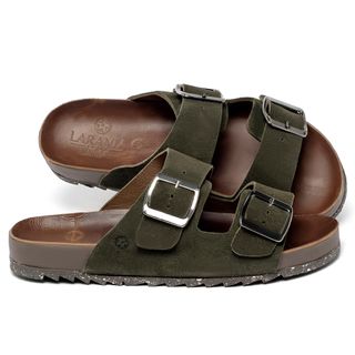 Papete em Couro Musgo - Codigo - 156047