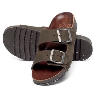 Papete em Couro Musgo - Codigo - 156047