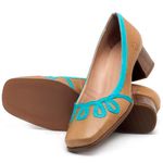 Laranja_Lima_Shoes_Sapatos_Femininos_Scarpin_Salto_Baixo_de_4_cm_em_Couro_Bicolor_-_Codigo_-_3678_2