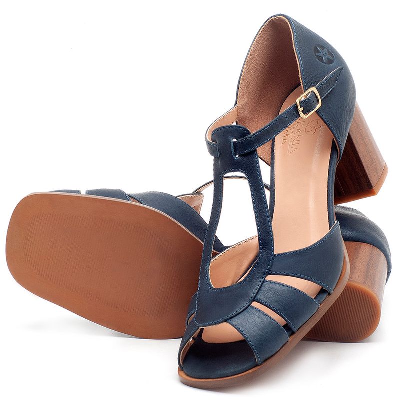 Laranja_Lima_Shoes_Sapatos_Femininos_Sandalia_Laranja_Lima_Shoes_Classic_Salto_de_8_cm_em_Couro_Azul_-_Codigo_-_3689_2